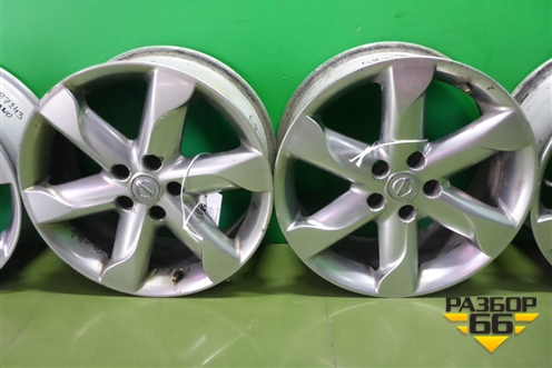 Диски колёсные литые (комплект) Комплект 5 штук R18 EJ7,5 5x114.3 ET50 Ц.О.66,1 для Nissan Murano (Z51) с 2007-2015г