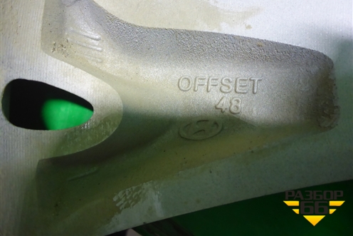 Диск колёсный литой  R17 EJ7 5x114.3 ET48 Ц.О.67,1 (52910L1210) для Hyundai Sonata-8 с 2019г