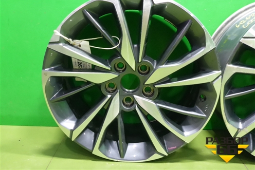 Диски колёсные литые (комплект)  R18 EJ7 5x114.3 ET53 Ц.О.54 (6600115314) для Geely Coolray с 2019-2025г