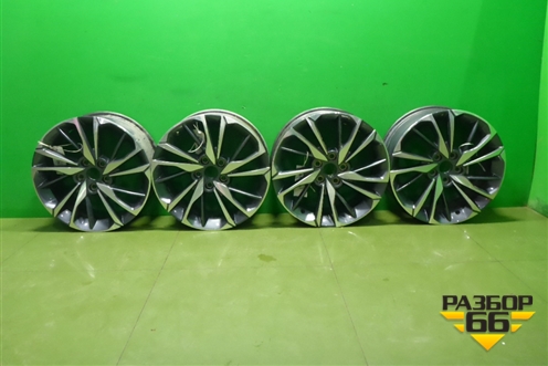 Диски колёсные литые (комплект)  R18 EJ7 5x114.3 ET53 Ц.О.54 (6600115314) для Geely Coolray с 2019-2025г