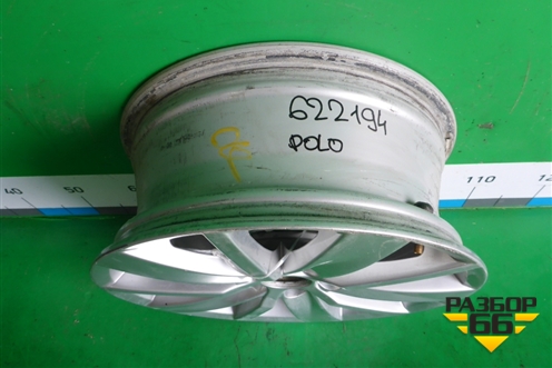 Диск колёсный литой  R15 EJ6 5x100 ET40 Ц.О.57,1 (6RU601025E) для Volkswagen Polo (седан) с 2010г