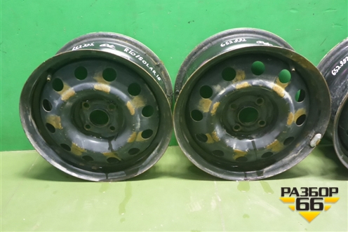 Диски колёсные штампованные (комплект)  R15 EJ6 4х100 ET48 Ц.О.54,1 (529104L000) для Kia Rio с 2011-2016г