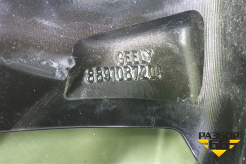 Диск колёсный литой  R18 EJ7 5x114.3 ET53 Ц.О.54,1 (8891087204) для Geely Coolray с 2019-2025г