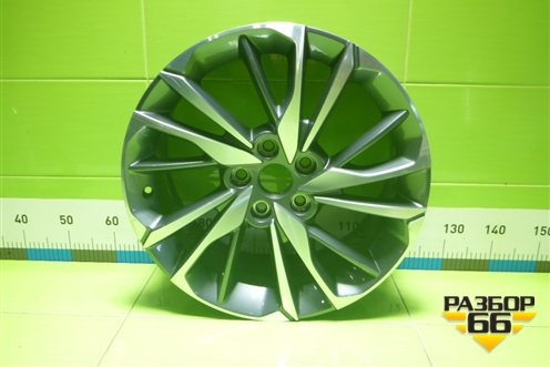 Диск колёсный литой  R18 EJ7 5x114.3 ET53 Ц.О.54 (6600115314) для Geely Coolray с 2019-2025г