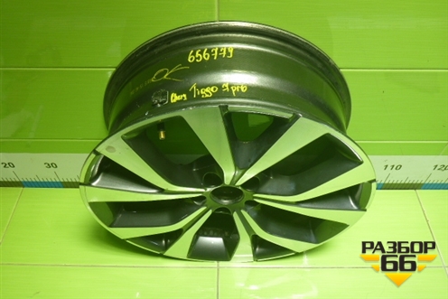 Диск колёсный литой  R18 EJ6,5 5x108 ET33 Ц.О.60,1 (203000205AA) для Chery Tiggo 7 Pro с 2019г (Тиго 7 Про)