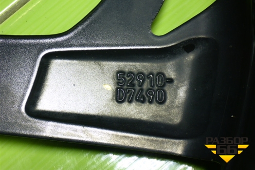 Диск колёсный литой  R19 EJ7,5 5x114.3 ET53 Ц.О.67,1 (52910D7490) для Hyundai Tucson с 2015-2022г