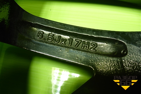 Диск колёсный литой  R17 EJ6,5 5x114.3 ET45 Ц.О.53 (RSTR077)