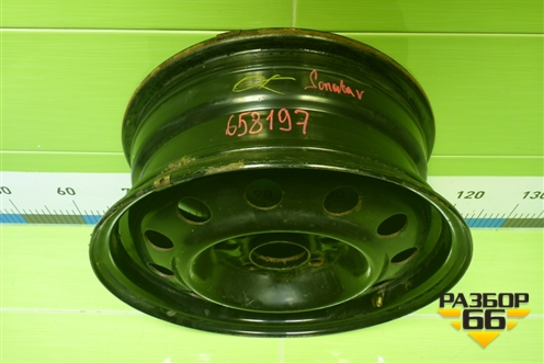 Диск колёсный штампованный  R15 EJ6 4х114,3 ET46 Ц.О.67,1 (529103D000) для Hyundai Sonata-5 с 2001г