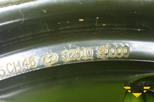 Диск колёсный штампованный  R15 EJ6 4х114,3 ET46 Ц.О.67,1 (529103D000) для Hyundai Sonata-5 с 2001г