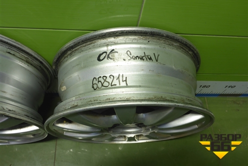 Диски колёсные литые (комплект)  R16 EJ6 4х114,3 ET46 Ц.О.67,1 (HND1P1065) для Hyundai Sonata-5 с 2001г