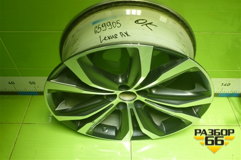 Диск колёсный литой  R20 EJ8 5x114.3 ET51 Ц.О.60,1 (30AVX) для Lexus RX 350 c 2015г (РХ)