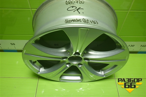 Диск колёсный литой  R18 EJ8 5x112 ET38 Ц.О.66,6 (A2534010800) для Mercedes Benz GLC-Klass X253  с 2015г (ГЛЦ)