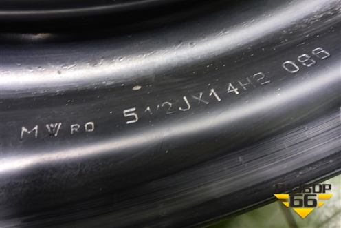 Диски колёсные штампованные (комплект)  R14 EJ5,5 4х100 ET43 Ц.О.60,1 (8200459205B) для Renault Logan с 2004-2015г (Логан)