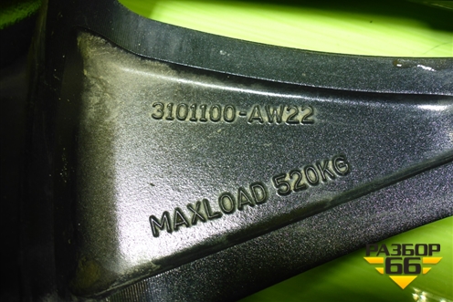 Диск колёсный литой  R19 EJ7 5x114.3 ET42 Ц.О.60,1 (3101100AW22) для Changan CS55 PLUS с 2019г (ЦС 55 плюс)