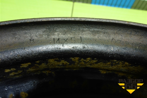 Диск колёсный штампованный  R14 EJ5 4х100 ET37 Ц.О.56,1