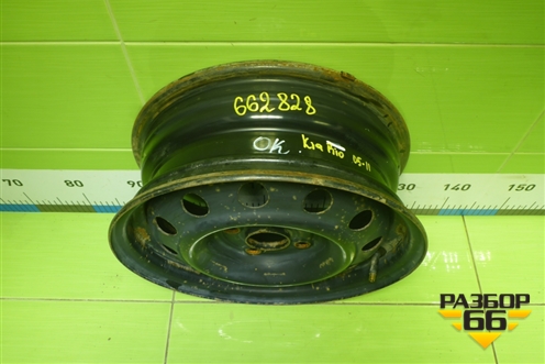 Диск колёсный штампованный  R14 EJ5 4х100 ET39 Ц.О.54,1 (529101G000) для Kia Rio с 2005-2011г (Рио 2)