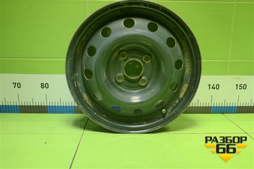 Диск колёсный штампованный  R14 EJ5 4х100 ET39 Ц.О.54,1 (529101G000) для Kia Rio с 2005-2011г (Рио 2)