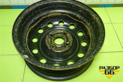 Диск колёсный штампованный  R14 EJ5 4х100 ET39 Ц.О.54,1 (529101G000) для Kia Rio с 2005-2011г (Рио 2)