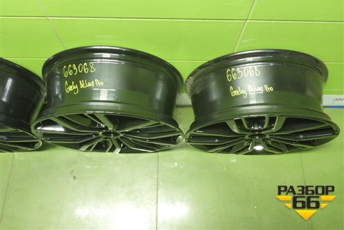 Диски колёсные литые (комплект)  R18 EJ7 5x114.3 ET45 Ц.О.60,1 (6600133838) для Geely Atlas Pro с 2019г (Атлас Про)