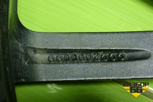 Диск колёсный литой  R17 EJ6,5 5x114.3 ET50 Ц.О.54,1 (6600002666) для Geely Coolray с 2019-2025г (Кулрей)