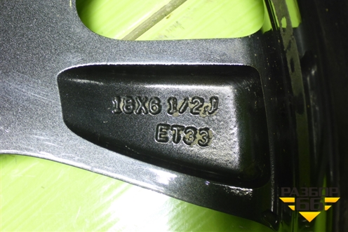 Диск колёсный литой  R18 EJ6,5 5x108 ET33 Ц.О.60,1 (203000205AA) для Chery Tiggo 7 Pro с 2019г (Тиго 7 Про)