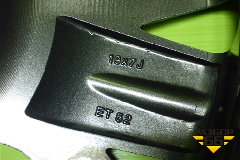 Диск колёсный литой  R19 EJ7 5x108 ET52 Ц.О.60,1 (203000246AA) для Exeed LX с 2019-2024г (ЛХ)