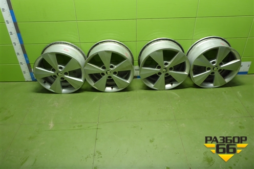 Диски колёсные литые (комплект)  R16 EJ6,5 5x112 ET46 Ц.О.57,1 (5E0601025C) для Skoda Octavia (A7) с 2013г (Октавия)