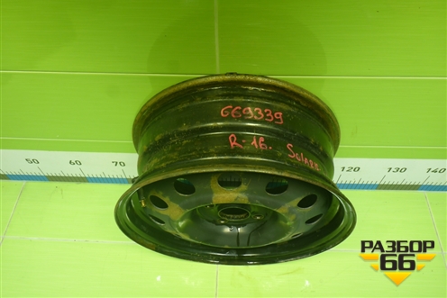 Диск колёсный штампованный  R16 EJ6 4х100 ET48 Ц.О.54,1 (529104L000) для Kia Rio с 2017г (Рио 4)