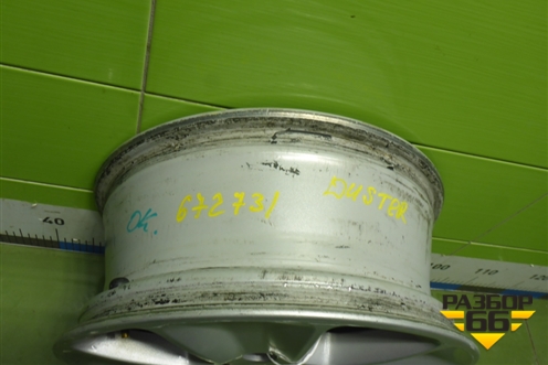 Диск колёсный литой  R16 EJ65 5x114.3 ET50 Ц.О.60,1 (403003865R) для Renault Duster I с 2010-2021г (Дастер)