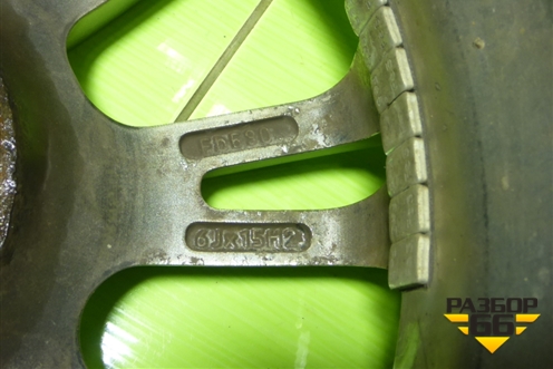 Диск колёсный литой  R15 EJ6 4х100 ET45 Ц.О.67,1