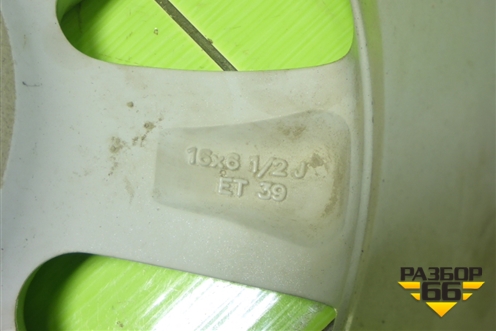 Диск колёсный литой  R16 EJ6 5x114.3 ET39 Ц.О.60,1 (426110F150)