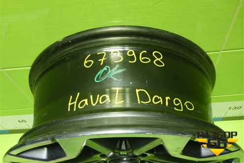Диск колёсный литой  R18 EJ7 5x114.3 ET40 Ц.О.66,5 (3113100XKN04A) для Haval Dargo с 2022г (Дарго)