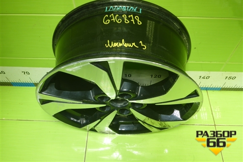 Диск колёсный литой  R17 EJ7 5x108 ET40 Ц.О.54,1 (8401011NDSDF) для Москвич 3 с 2022г