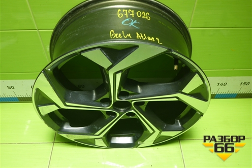 Диск колёсный литой  R19 EJ8 5x108 ET48 Ц.О.63,4 (6600221851) для Geely Atlas 2 с 2023-2025г (Атлас)