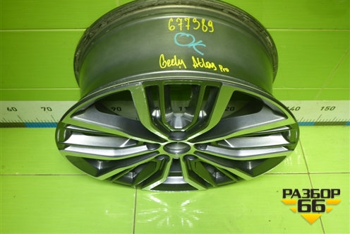 Диск колёсный литой  R18 EJ7 5x114.3 ET45 Ц.О.60,1 (6600133838) для Geely Atlas Pro с 2019г (Атлас Про)
