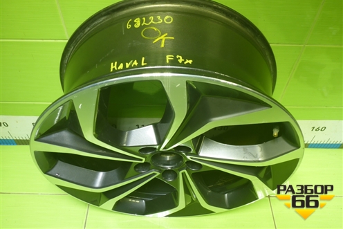 Диск колёсный литой  R19 EJ7,5 5x114.3 ET45 Ц.О.66,6 (3113104XKN02A) для Haval F7x с 2024-2026г (Ф7х)