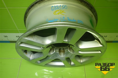 Диск колёсный литой  R18 EJ7,5 6x139.7 ET25 Ц.О.106,1 для Toyota Land Cruiser Prado(150) с 2009г (Ленд Крузер Прадо)