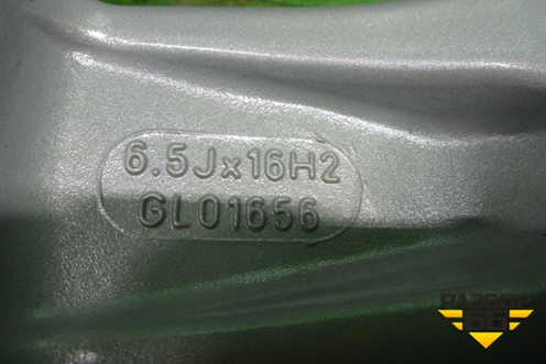 Диск колёсный литой  R16 EJ6,5 5x114.3 ET52,5 Ц.О.66