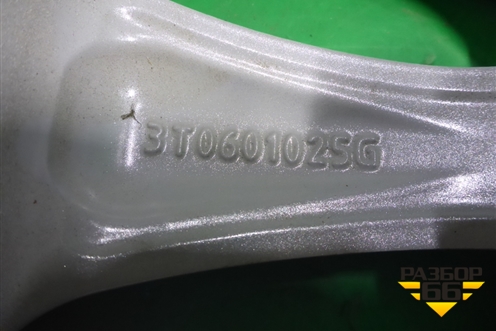 Диск колёсный литой (новый) R17 EJ7,5 5x112 ET49 Ц.О.57,1 (3T0601025G) для Skoda Superb с 2008-2015г