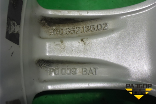 Диск колёсный литой  R18 EJ8 5x130 ET59 Ц.О.71,6 (97036213602) для Porsche Panamera с 2009-2016г