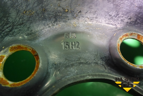 Диск колёсный штампованный  R15 EJ6,5 5x112 ET38 Ц.О.57,1 (1J0601027AB) для Skoda Octavia (А4) с 1997-2011г