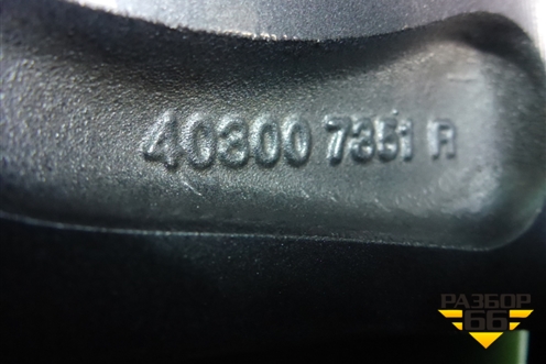 Диск колёсный литой  R18 EJ7 5x114.3 ET35 Ц.О.66,1 (403007351R) для Renault Koleos с 2017г