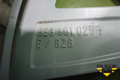 Диск колёсный литой  R17 EJ7 5x112 ET46 Ц.О.57,1 (5E3601025E) для Skoda Octavia (А8) с 2019г