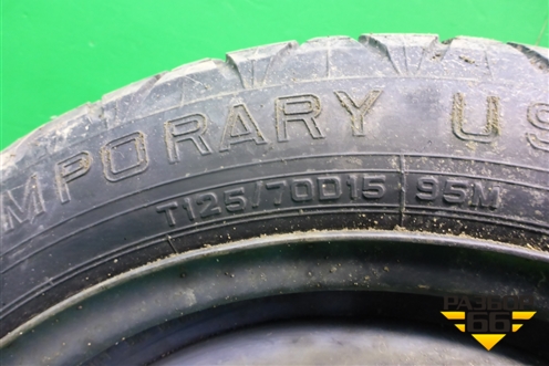 Запасное колесо докатка  125/70 R15 (Лето) EJ4 4х114,3 Ц.О.66,1 (4030028E00) для Nissan Bluebird Sylphy с 2000-2005г