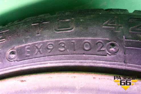 Запасное колесо докатка  125/70 R15 (Лето) EJ4 4х114,3 Ц.О.66,1 (4030028E00) для Nissan Bluebird Sylphy с 2000-2005г