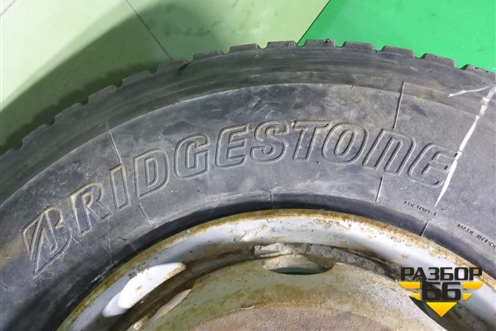 Колесо комплектом (шина+диск)  Bridgestone M840 evo 315/80 R22,5 () EJ9