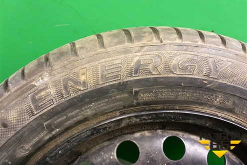 Запасное колесо полноразмерное  195/60 R15 (Лето) EJ6 4х100 ET45 Ц.О.54,1