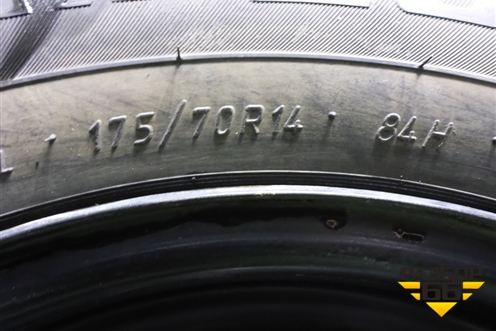 Запасное колесо полноразмерное  175/70 R14 (Лето) EJ5 ET35 Ц.О.57,1 (КамаEuro129) (КАМАEURO129)