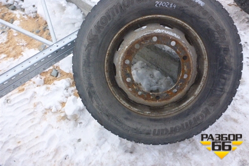 Колесо комплектом (шина+диск)  Karmaran 315/70  R22,5 () EJ0  ET0 Ц.О.0