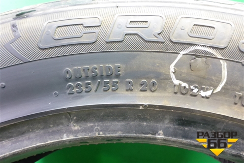 Шина Continental Cross Contact 102W 235/55 R20 (Лето)